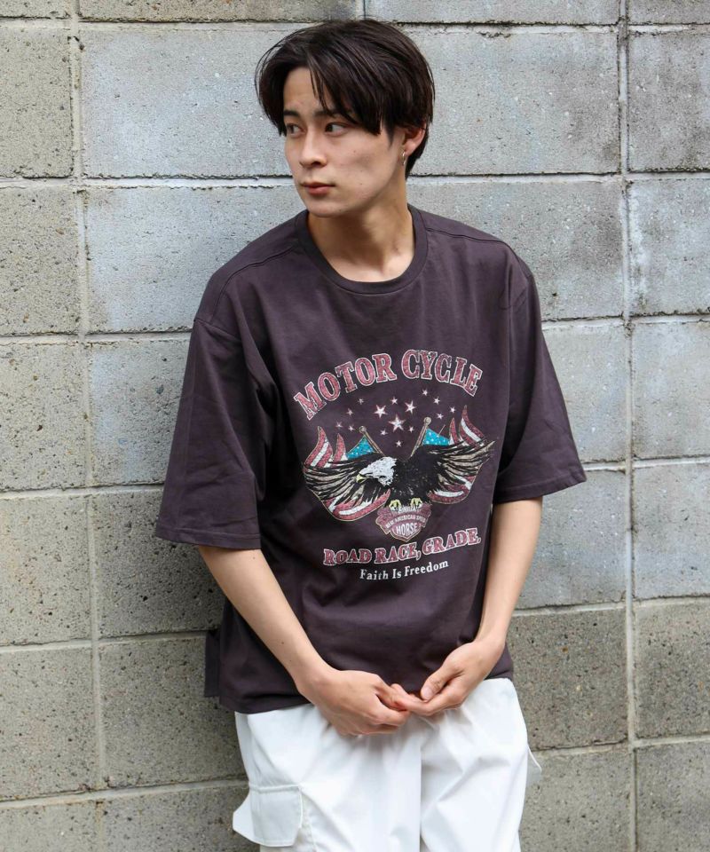 SPINNS Tシャツ パープル メンズM - Tシャツ