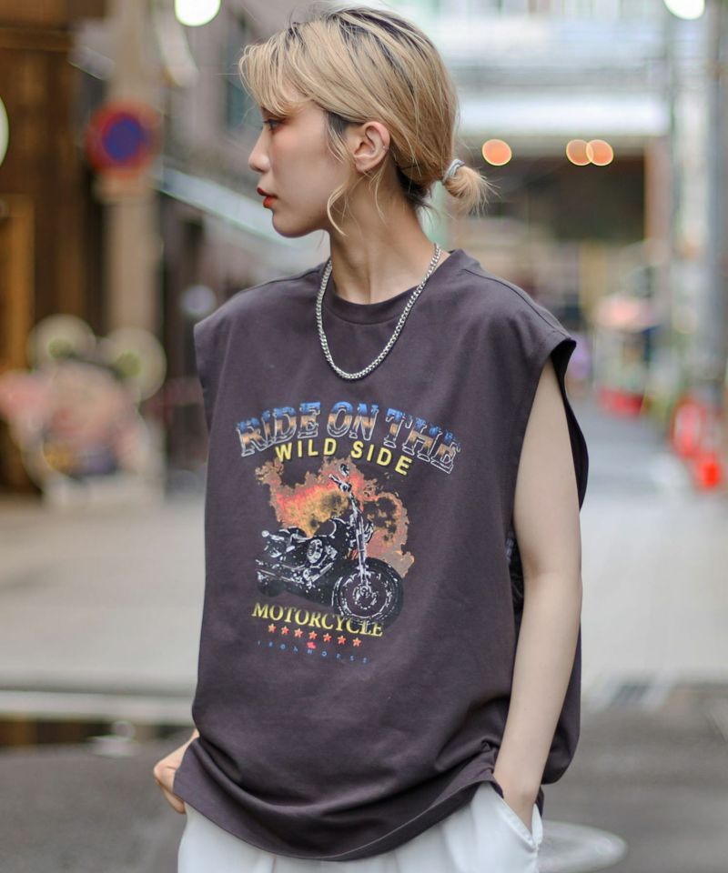 ノースリーブTシャツ/モーターデザイン2 | SPINNS WEB STORE | SPINNS