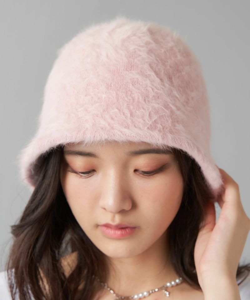 人気の新製品 KISHIDAMIKI angola hat 帽子 キシダミキ ハット - 帽子