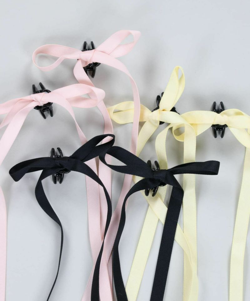 【ら ページ】ヘアリボン 2点 リボン型ヘアクリップ 2個セット - ピンク | ZARA Japan / 日本