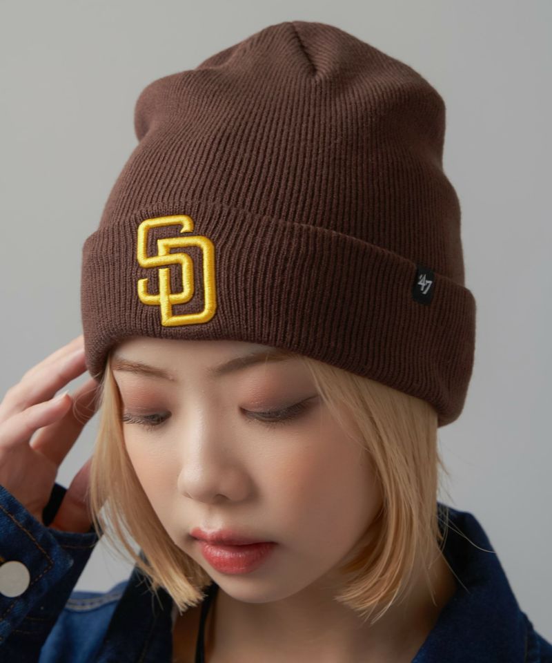 47Brand×Carhartt カーハートNY YANKEES ニット帽 - ニットキャップ