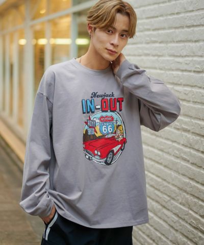 70%OFF】【NEW JACK/ニュージャック】長袖Tシャツ/INOUT | SPINNS WEB