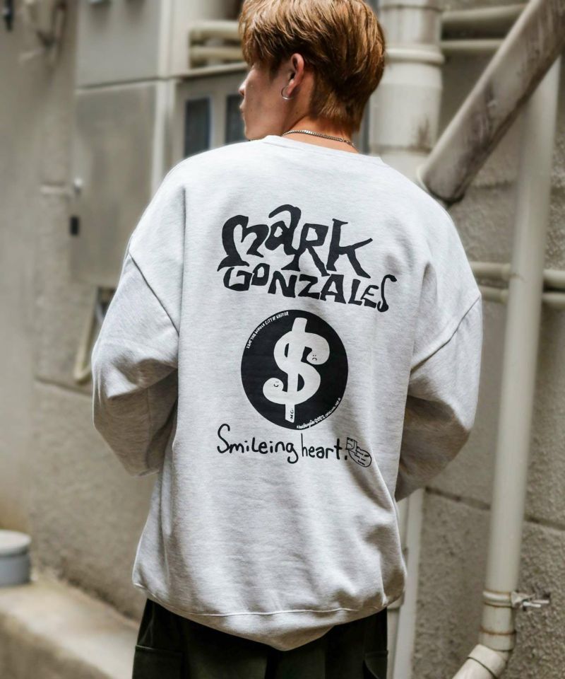 56%OFF】【Mark Gonzales/マークゴンザレス】裏起毛スウェット/DOLLAR