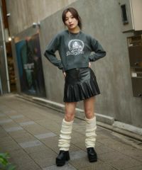 33%OFF】#フェアリーグランジ/ビッグニットレッグカバー